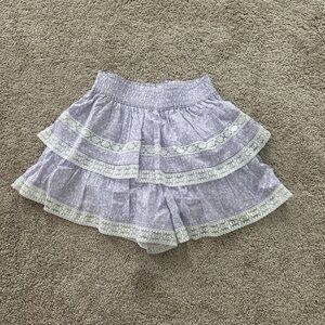 Altar’d State Raleigh Lace Ruffle Shorts